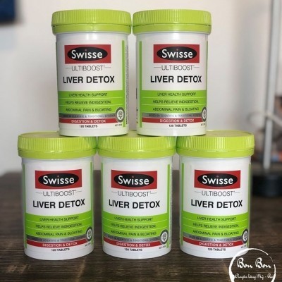 Thải Độc Gan - Swisse Liver Detox.