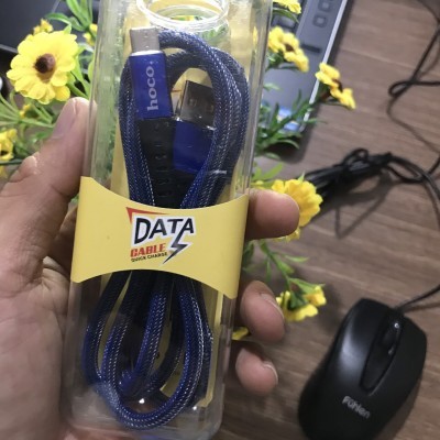Dây Sạc Hoco Găng Dầy Ip - SS - Type C