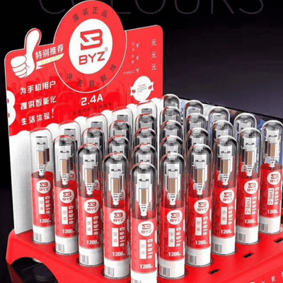 Dây Sạc Ống BYZ 690 IP - SS -TYPE C