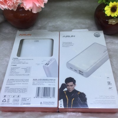 Sạc Dự Phòng Arun 20.000 mAh