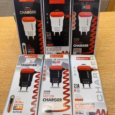 Bộ Sạc CH50 - Cổng ( Iphone - V8 - Type C)