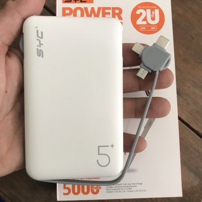 Sạc Dự Phòng SYC322M 5.000 mAh