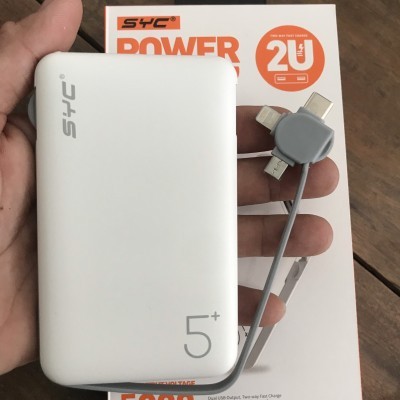 Sạc Dự Phòng SYC322M 5.000 mAh