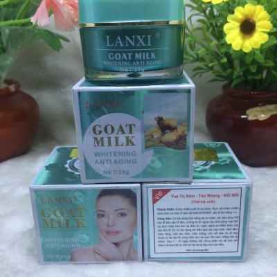 KEM SIÊU TRẮNG DA LANXI GOAT MILK WHITENING