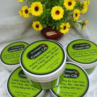 Q-Collagen Kem Dưỡng Trắng Da Toàn Thân Cao Cấp